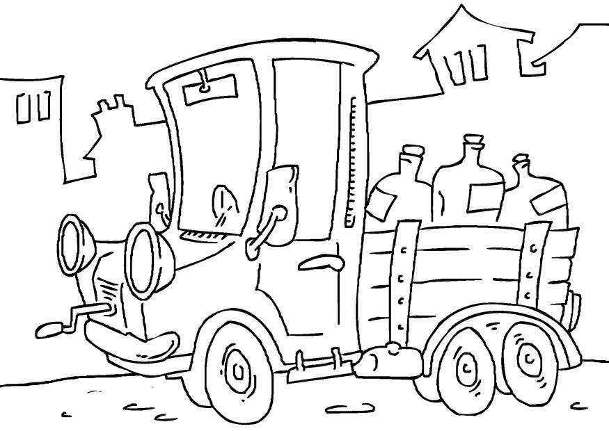 truck Målarbild truck