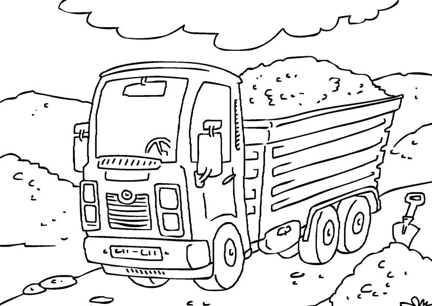 truck Målarbild truck
