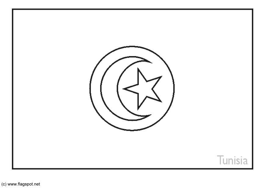 tunisien Målarbild tunisien