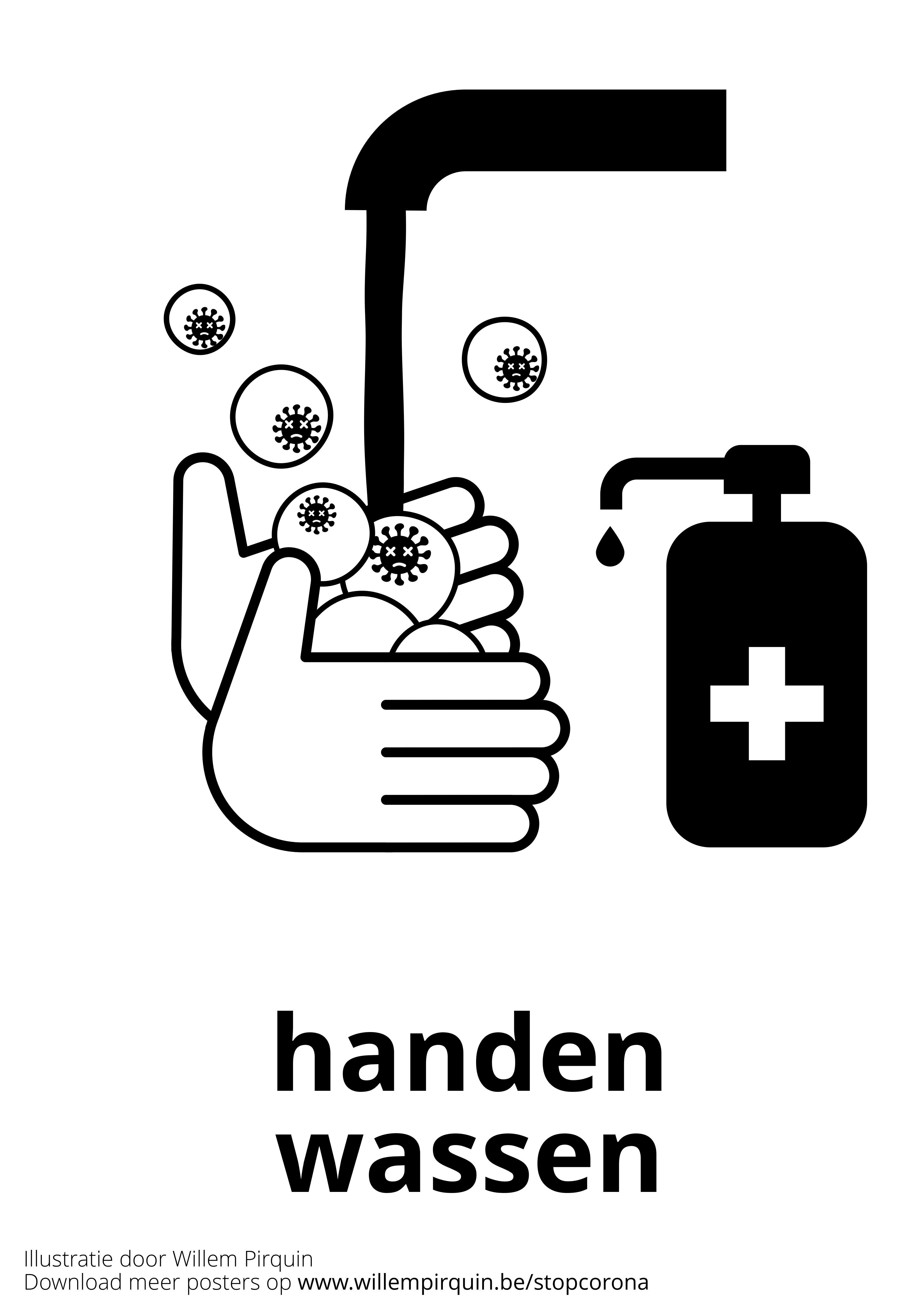 Målarbild tvA¤tta hA¤nder