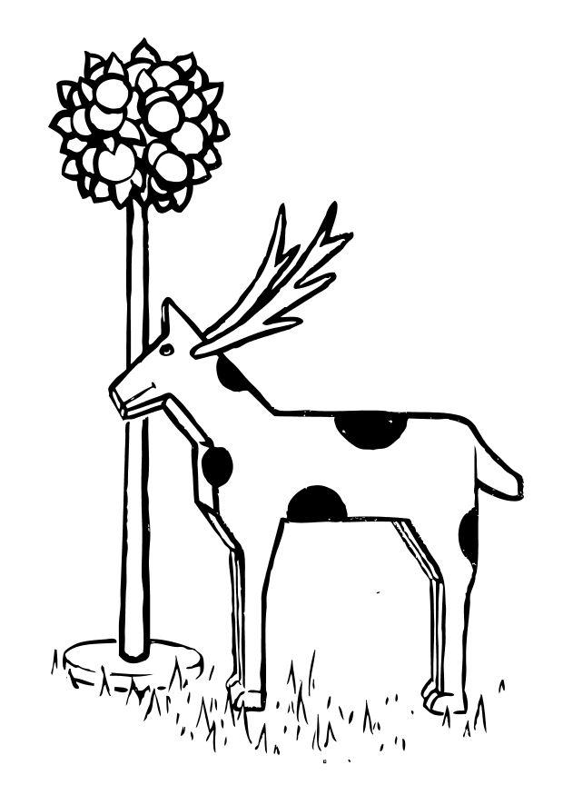 Målarbild tygleksaker