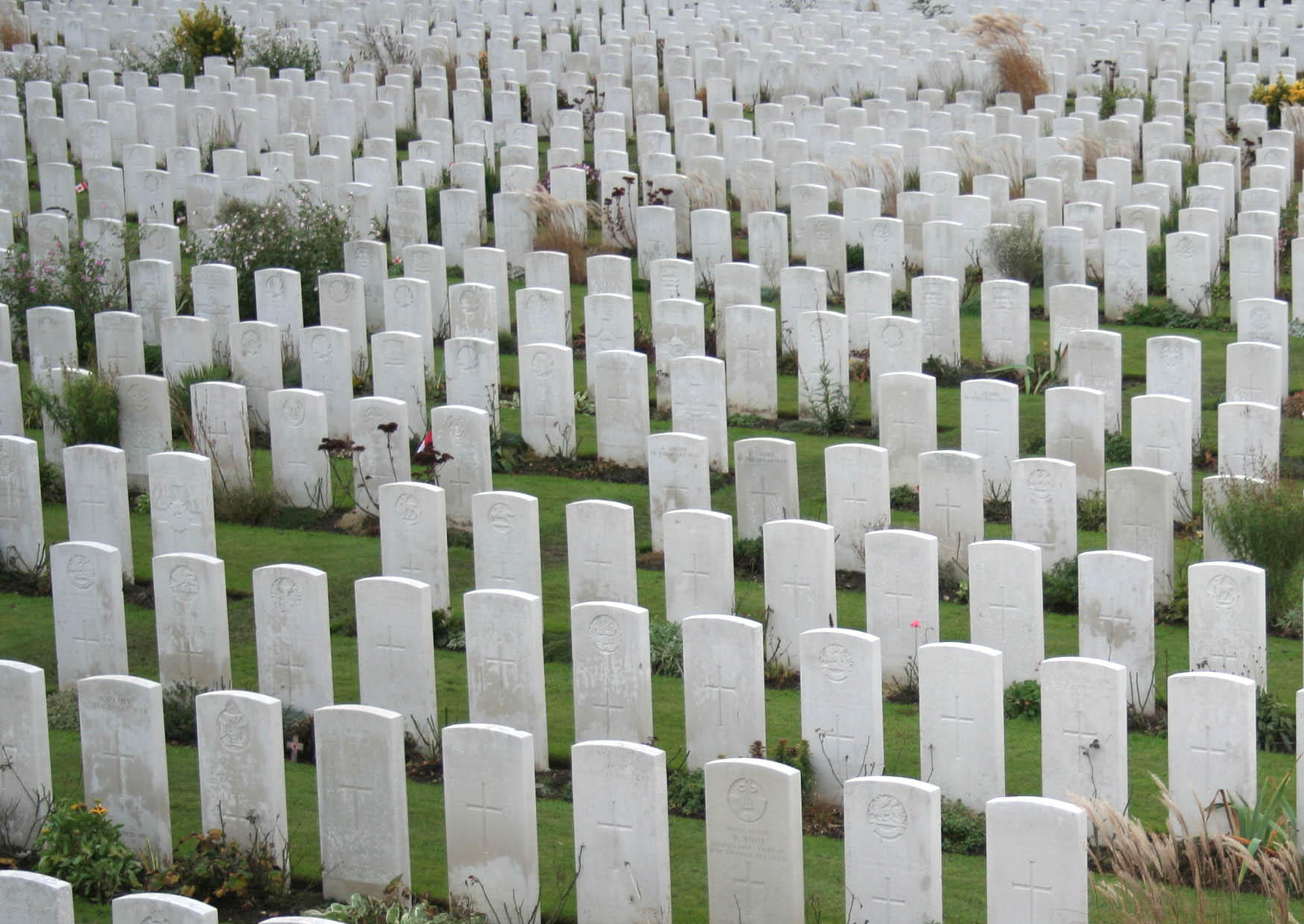 tyne cot-kyrkogA¥rden Foto tyne cot-kyrkogA¥rden
