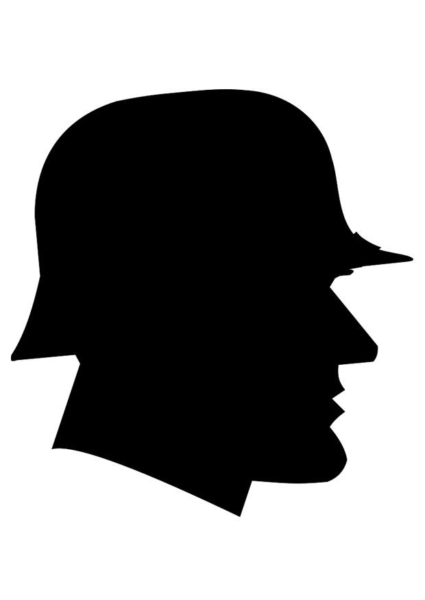 tysk soldat Målarbild tysk soldat