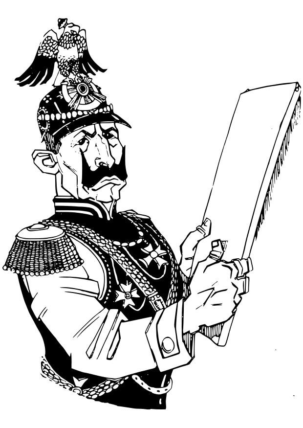 tysk soldat Målarbild tysk soldat
