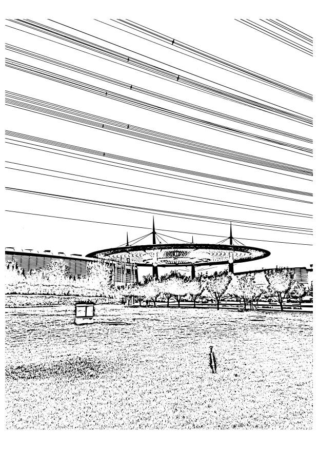 ufo Målarbild ufo