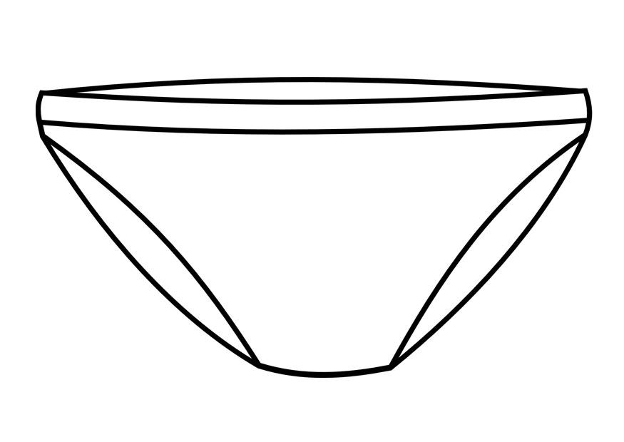 underbyxor Målarbild underbyxor