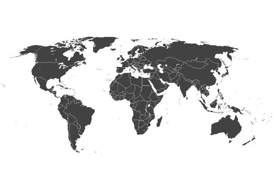 vA¤rldskarta Målarbild vA¤rldskarta