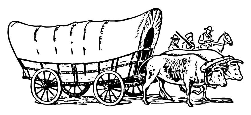 vagn Målarbild vagn