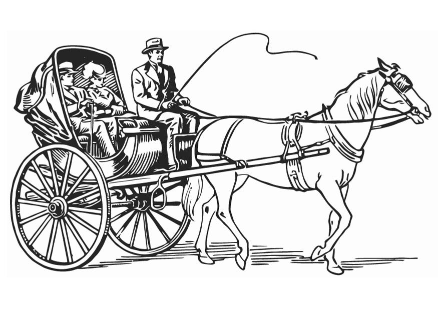 vagn Målarbild vagn