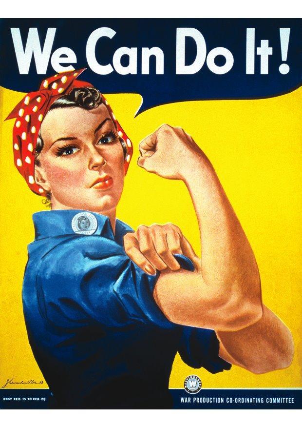vi kan klara det - rosie the riveter bild vi kan klara det - rosie the riveter