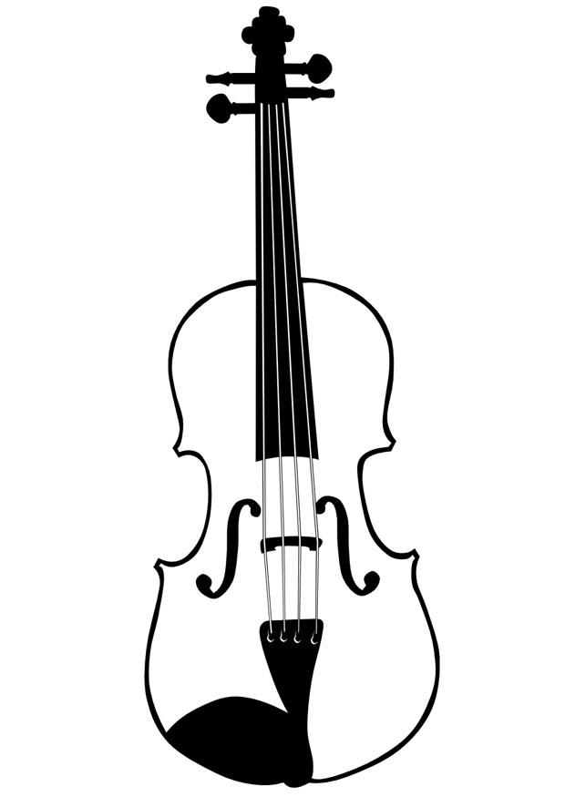 violin Målarbild violin