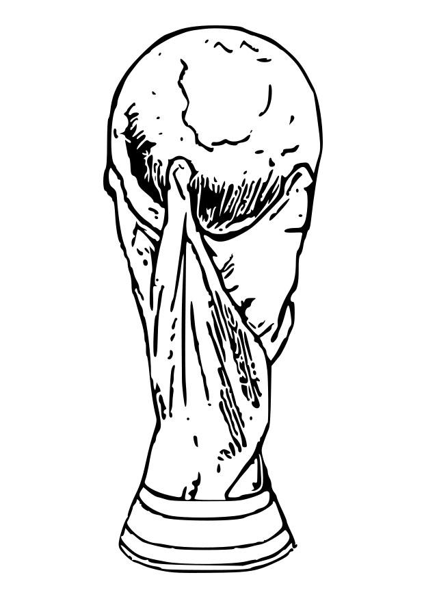 vm pokal Målarbild vm pokal