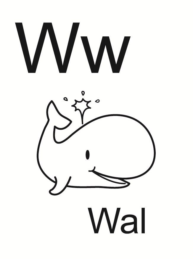 w Målarbild w