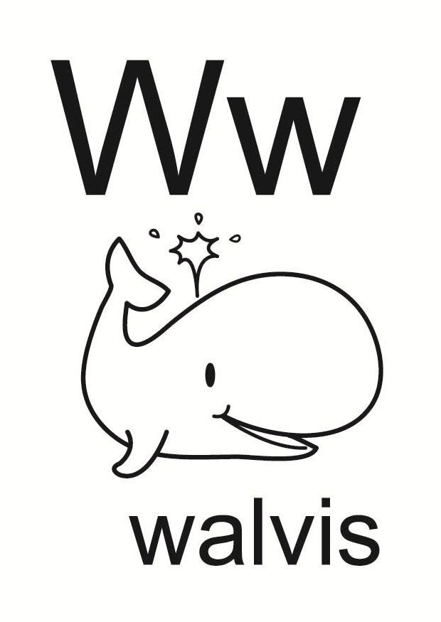 w Målarbild w