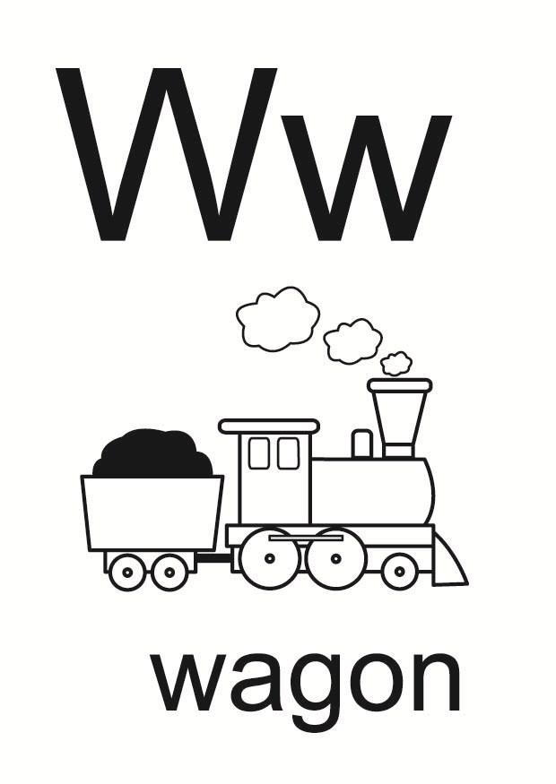 w Målarbild w