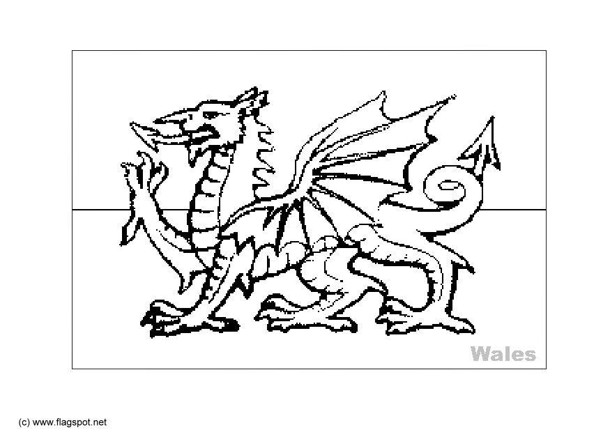 wales Målarbild wales