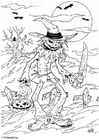 F�rgl�ggningsbilder 01 Halloween monster