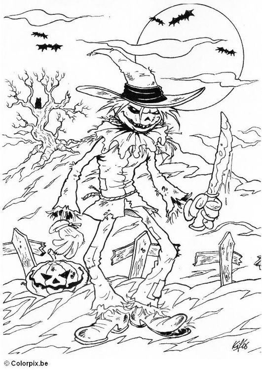 Malarbilder Halloween