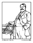 Målarbild 27 william taft