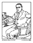 malarbild 28 Woodrow Wilson