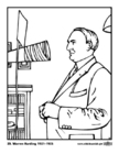 malarbild 29 Warren Harding