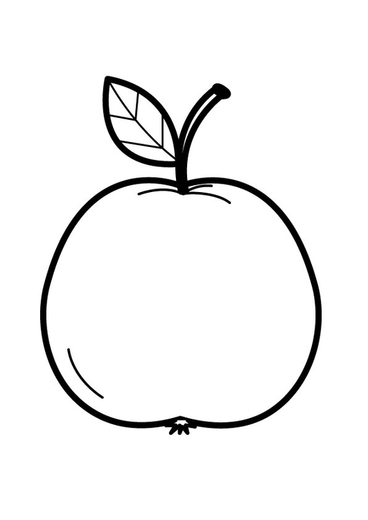 Målarbild Ã¤pple