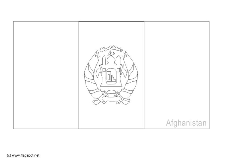Målarbild Afghanistan