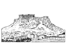 F�rgl�ggningsbilder Akropolis