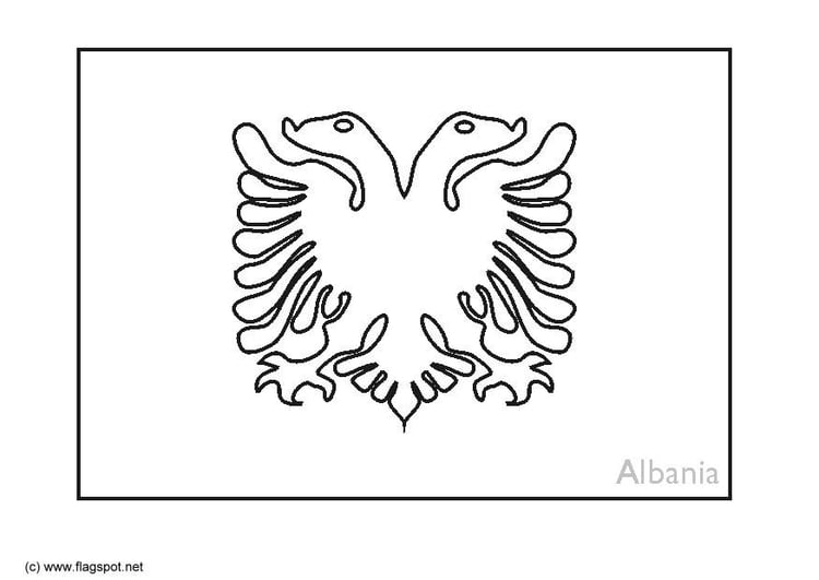 Målarbild Albanien