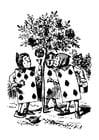 Alice i Underlandet - levande kort