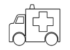 F�rgl�ggningsbilder ambulans