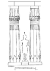 Målarbild amenhotep iii