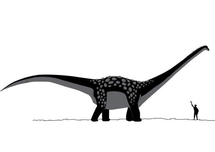 Målarbild Anatarctosaurus