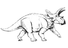 F�rgl�ggningsbilder anchiceratops - dinosaurie