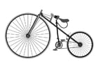 F�rgl�ggningsbilder antik cykel