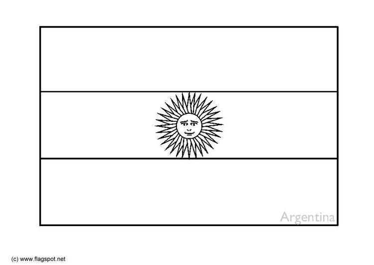 Målarbild Argentina
