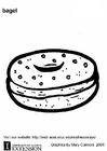 F�rgl�ggningsbilder Bagel