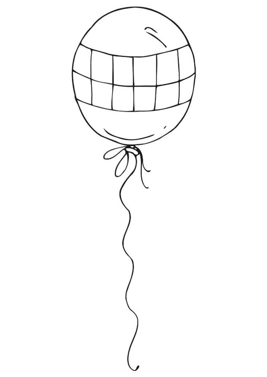 Målarbild ballong
