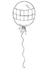 Målarbild ballong