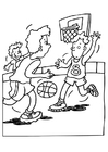 malarbild basketboll