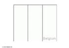 malarbild Belgisk flagga