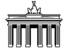 F�rgl�ggningsbilder Berlin - Brandenburger Tor