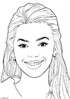malarbild Beyonce Knowles