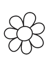 malarbild blomma