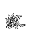 malarbild blommor