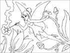 malarbild blomsterfe