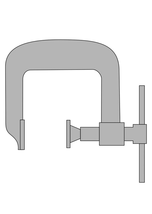 Målarbild c-klÃ¤mma