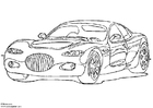 Målarbild chrysler 300