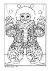 malarbild clown