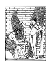 F�rgl�ggningsbilder Daedalus och Ikaros